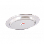 Roostevabast terasest ovaalne serveerimistaldrik Domotti England, 30x15 cm