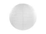 Valge paberist latern, 25 cm, pulmadeks ja kaunistuseks