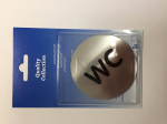 WC uksesilt "WC" DE-plastik