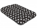 Padi Hobbydog Eco Prestige R2, 100x70x8 cm, must k&auml;paj&auml;lgedega