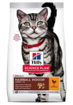 Kuivtoit kassidele Hill's Science Plan Hairball & Indoor Adult kanalihaga, 1.5 kg