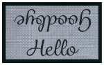 Uksematt Hello/Goodbye 45x75 cm