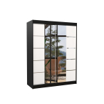 Kapp ADRK Furniture Nordic, must/valge