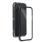 Telefoni&uuml;mbris Magneto iPhone 12 / 12 Pro Case, must/l&auml;bipaistev