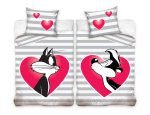 Laste kahepoolne voodipesukomplekt Looney Tunes, 140x200, 2-osaline