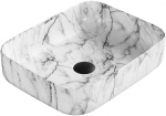 Valamu Mexen Carla 50 cm, White Marble 3