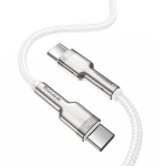 Baseus kaabel Cafule Metal PD USB-C - USB-C 1,0 m valge 100W