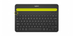 Juhtmevaba klaviatuur Logitech K480 (DE) Multi-Device, must