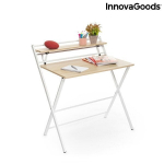 Kokkupandav t&ouml;&ouml;laud koos riiuliga Tablezy InnovaGoods