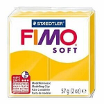 Fimo Pehme voolimissavi, p&auml;ikesekollane, 57g