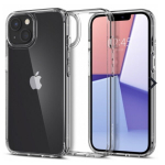 Telefoni&uuml;mbris Spigen Ultra Hybrid, telefonile iPhone 13 mini, l&auml;bipaistev