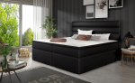 Voodi NORE Softy 140x200 cm, must