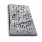 Reproduktsioon Composition 6 (Piet Mondrian)