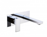 Peidetud valamusegisti Mexen Cube, chrome