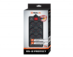 Pikendusjuhe v&otilde;rgufiltriga REAL-EL RS-8 Protect 3 m
