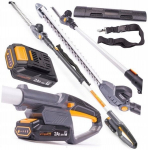 Akuga teleskoophekil&otilde;ikur PowerMat 197-260cm 20V 1x2Ah