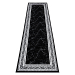 Vaip, Koridorivaibad GLOSS kaasaegne 2813 87 stiilne, raam, Kreeka must / hall