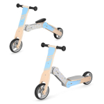 Tasakaaluratas-t&otilde;ukeratas Spokey 2in1 Woo-Ride Multi, sinine/pruun