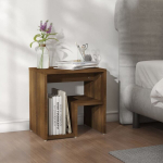 vidaXL &ouml;&ouml;kapp, pruun tamm, 40 x 30 x 40 cm, tehispuit