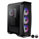 Korpus Micro ATX/Mini ITX / ATX Midtower Korpus Aerocool Aero One Frost RGB LED &Oslash; 12 cm: V&auml;rvus - Must