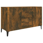 vidaXL puhvetkapp, suitsutatud tamm, 100 x 36 x 60 cm, tehispuit