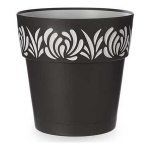 Lillepotid antratsiithall plastmass (29 x 29 x 29 cm)