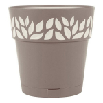 Isekastuv lillepott Cloe pruun plastmass (19 x 19 x 19 cm)