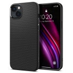 Spigen LIQUID AIR IPHONE 14 matt musta v&auml;rviga