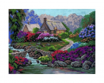 Pildid straazidega teemantmosaiiktehnikas Collection D'Art 38х27 cm, DE7153