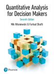 Quantitative Analysis for Decision Makers 7th edition