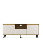 TV-alus Mebelbos Borg 2d1s, 139,8x38,9x55 cm, liivakarva/pruun