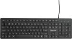 Estuff G220 Usb-klaviatuur t&auml;issuuruses must Us International Qwerty