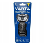 Frontale-VARTA-V&auml;lisport H30R Traadita Pro-400lm-&Uuml;mbert&ouml;&ouml;deldav-IPX7-3 valgusrežiimi-2 v&auml;rvi-Laadimisjaam kaasas