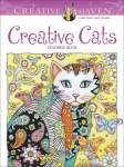 Creative Haven Creative Cats Coloring Book First Edition, First ed.
