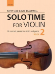 Solo Time for Violin Book 2 plus CD: 16 concert pieces for violin and piano