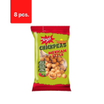 Mehhiko maitselised kikerherned JĖGA, kr&otilde;beda koorega, 100g x 8 tk. pakett