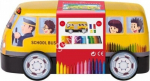 Viltpliiatsid Faber-Castell 33-v&auml;rvi koolibuss