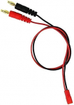 1 tk 4.0mm mees Banana Plug Lead laadimis&uuml;hendus JST 20AWG pehme silikoonist laadimiskaabel 30cm 11.8 tolli Lipo osad RC jaoks