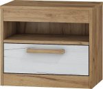 &Ouml;&ouml;kapp Maximus, pruun/valge