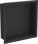 Mexen X-Wall-R s&uuml;vistatav seinariiul, 30x30 cm, Black