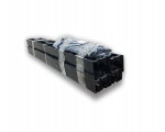 Komplekt plastplaatidest must 8 cm k&otilde;rge (12 tk) ja plastiknaelad (30 tk)