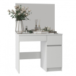 Meigilaud NORE P-2/SL peegliga 900x600 mm, valget v&auml;rvi