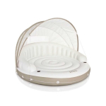 INTEX Karaibide basseinimatress p&auml;ikesevarju ja joogitugedega