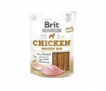 Brit Jerky Chicken Protein Bar Snack n&auml;rimismaius koertele 80g