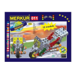Metallkonstruktor Merkur, Mootorratas, 222 tk.