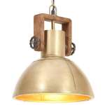 vidaXL t&ouml;&ouml;stuslik laelamp 25 W messing, &uuml;mmargune 30 cm E27