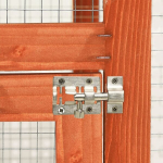 vidaXL k&uuml;&uuml;likupuur, 140 x 63 x 120 cm, kuusepuidust