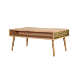 Diivanilaud Kalune Design 869, pruun/roheline