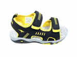 Laste sandaalid Kangaroos K-Logan, must / kollane