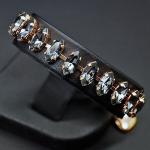 K&auml;ev&otilde;ru naistele DiamondSky &bdquo;Ornella (Silver Night)&ldquo; Swarovski kristallidega